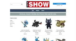 Desktop Screenshot of lojadoshow.com.br